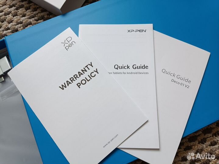 Графический планшет xp pen deco 01 v2