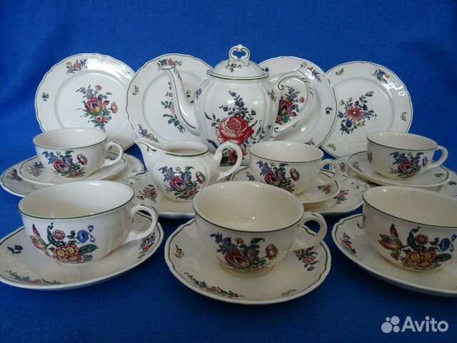 Брендовый чайно-кофейный сервиз ALT Strassburg Ор