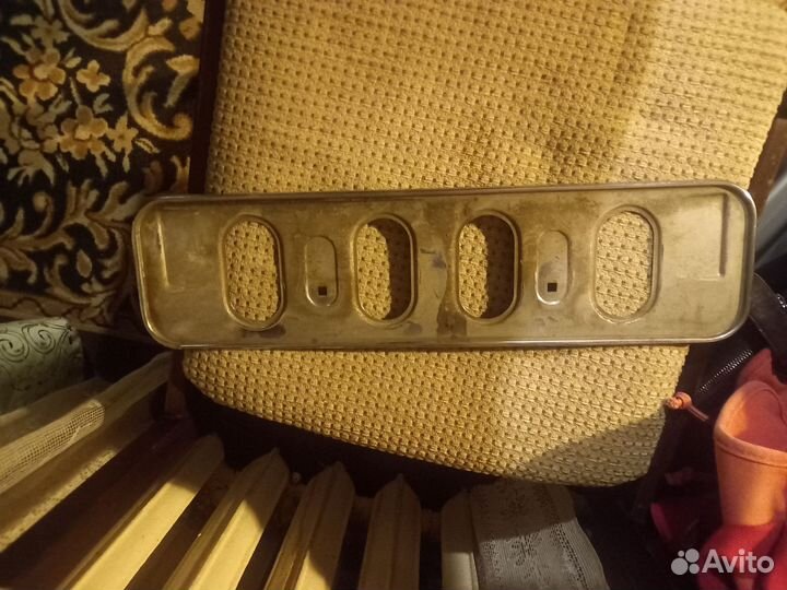 Хромированная рамка под номер СССР