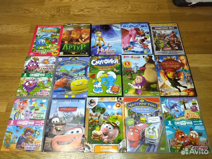 Мультфильмы, сказки + Dvd плеер Vitek VT-4002SR