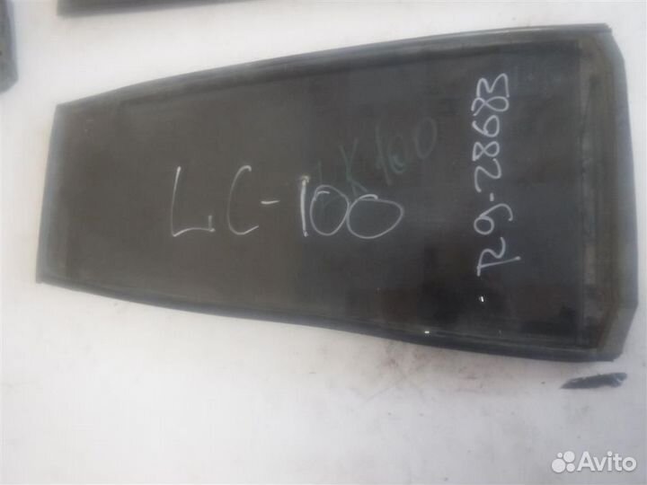 Стекло двери задней левой (форточка) Toyota Land