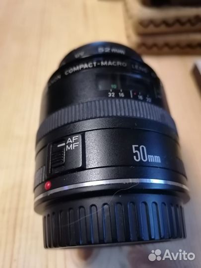 Объектив canon compact macro lens ef 50mm 1-2, 5
