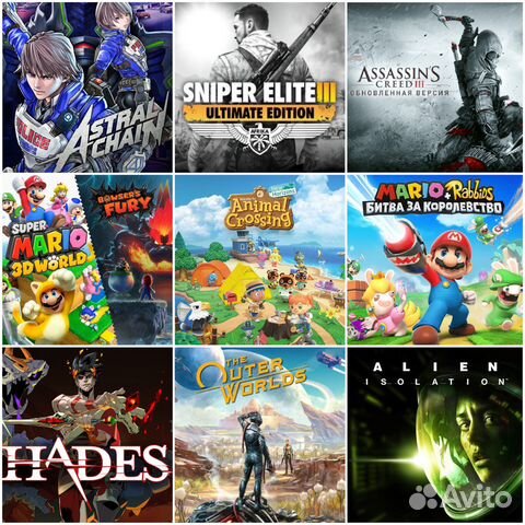 Animal crossing & Mario Nintendo Switch