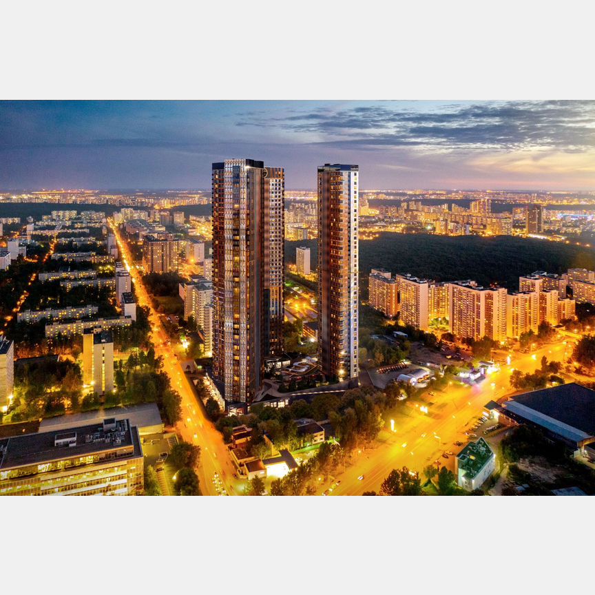 2-к. квартира, 64,3 м², 12/50 эт.