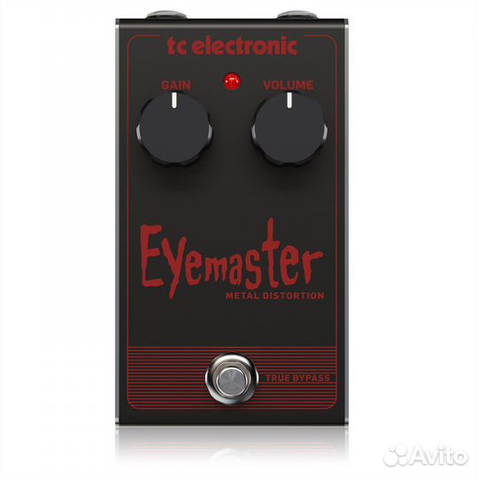 TC electronic eyemaster metal distortion педаль