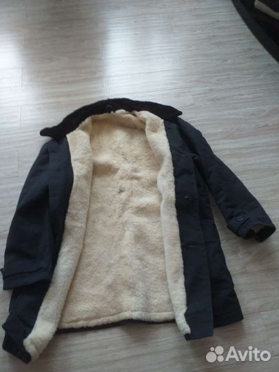 Зимний полушубок