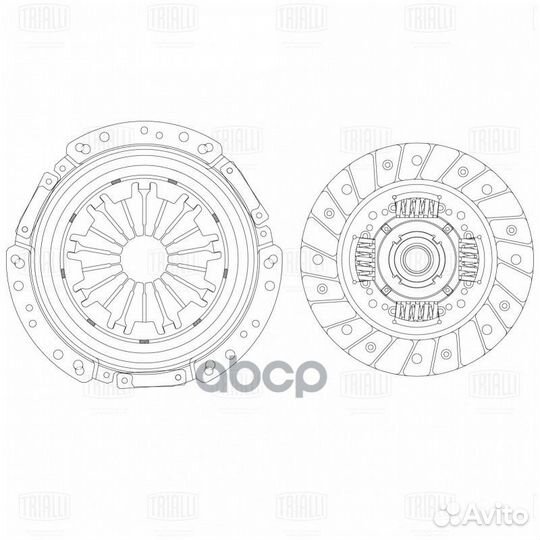 Сцепление в сборе LADA X-Ray 15- 1.6i (дв. 2112