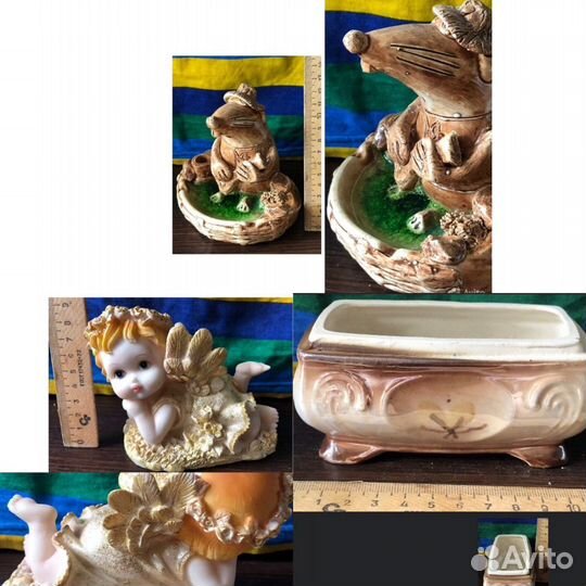 Голанские и гжельские коллекционные сувениры