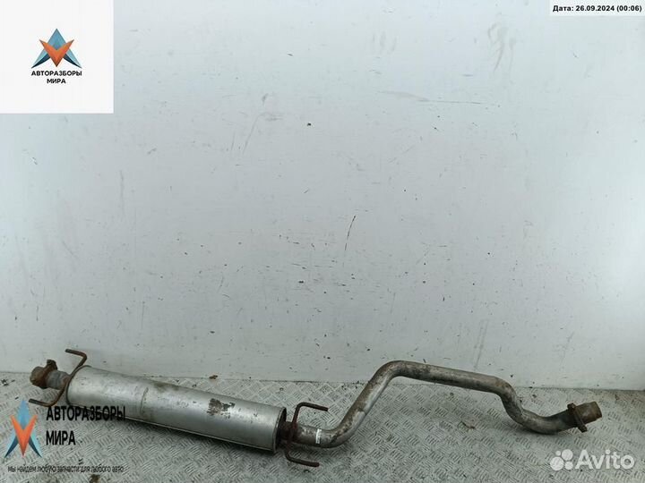 Глушитель Opel Zafira (A) рест. 2004