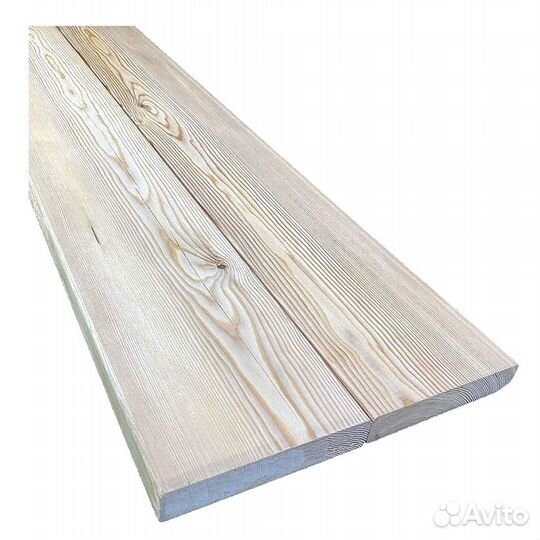 Доска террасная лиственница гладкая/рифленная