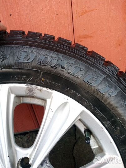 Шины на дисках r15 dunlop winter ice 2