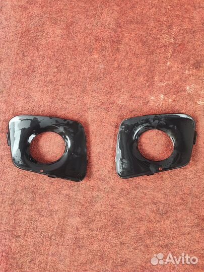 Заглушка переднего бампера kalina