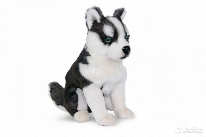 Мягкая игрушка Hansa 7511 Хаски сидящий, 33 см