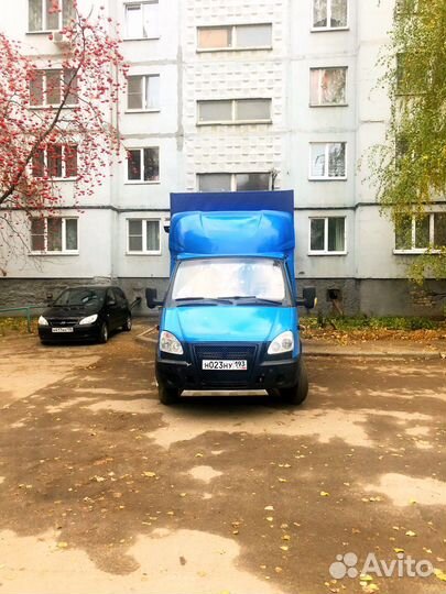 Грузоперевозки газель 4 метра 18 куб, грузчики