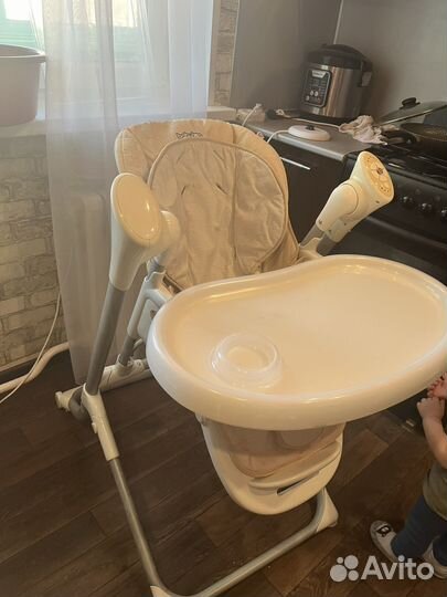 Стульчик-шезлонг-электрокачели babyton