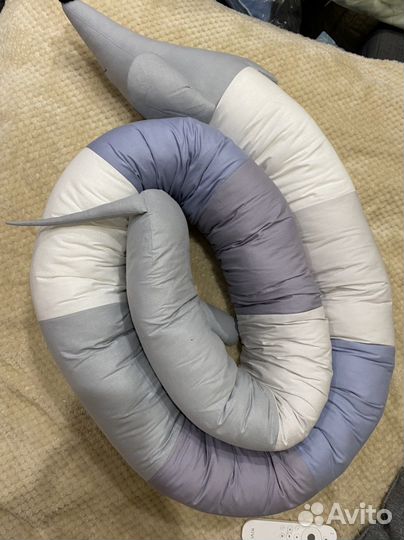 Прдушка валик, бортик Мышка Мими, 120 см