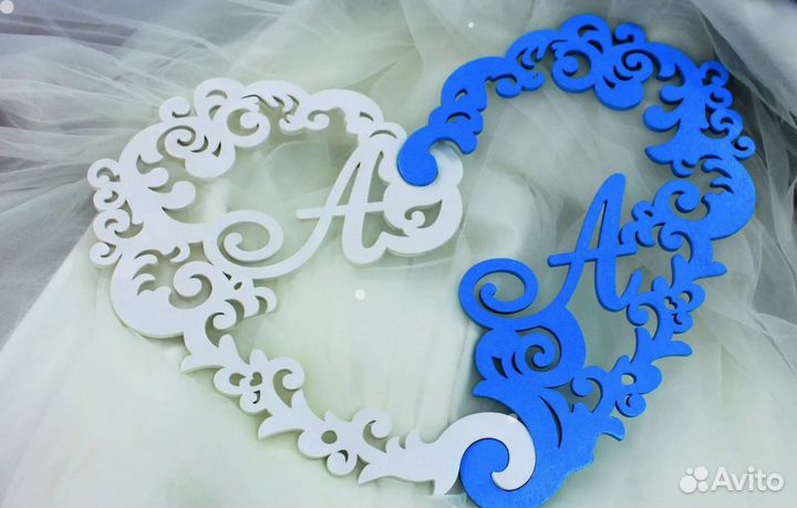 Монограмма на свадьбу