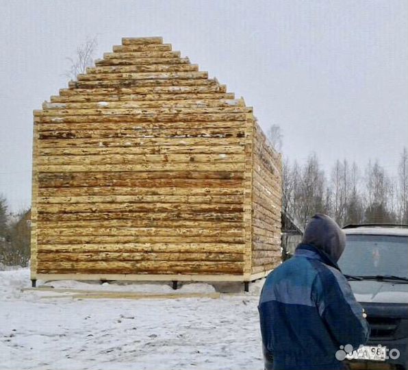 Сруб 6Х9м. Доставка Бесплатно