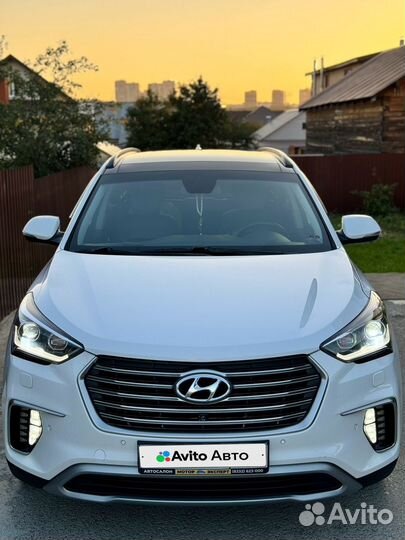 Hyundai Grand Santa Fe 2.2 AT, 2017, 175 000 км