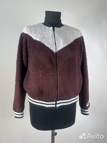 Кофта бомбер винтаж nike S 44 размер