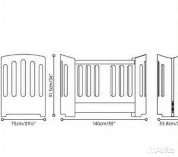 Детская кроватка bloom