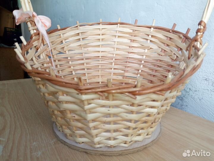 Подарочная корзинка под цветы