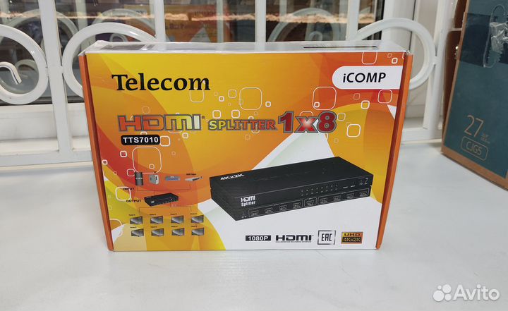 Сплиттер Telecom TTS7010 hdmi Splitter
