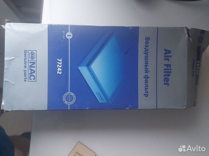 Воздушный фильтр nac 77242 vesta Logan 2 sandero