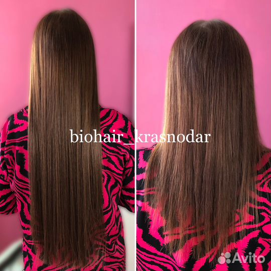 Наращивание волос биопротеин