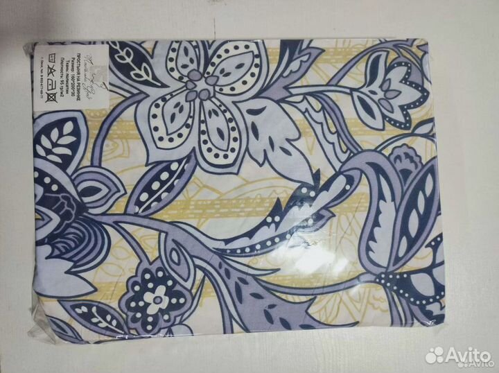 Простыня на резинке (непромокаемая, полисатин)