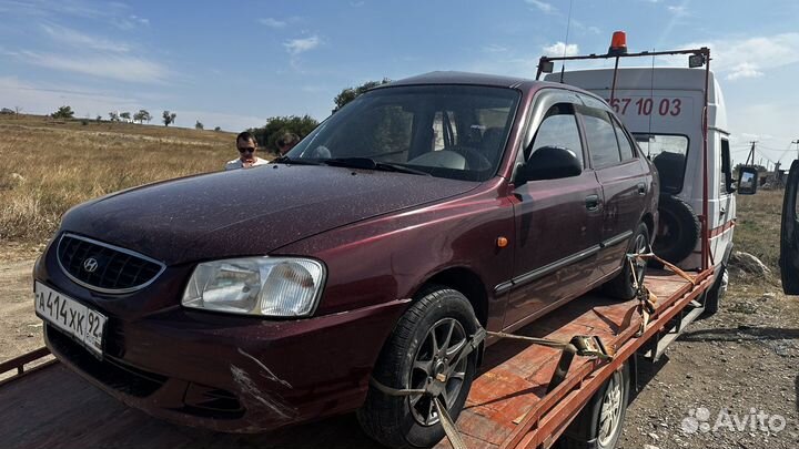 Разбор hyundai accent 1.5 тагаз