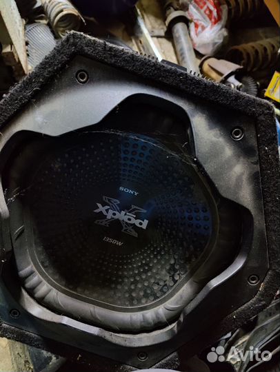 Сабвуфер sony xplod 1350w