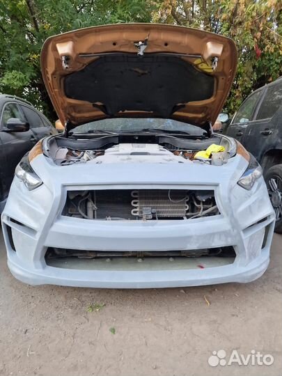 Тюнинг передний бампер infiniti fx37, fx50, qx70