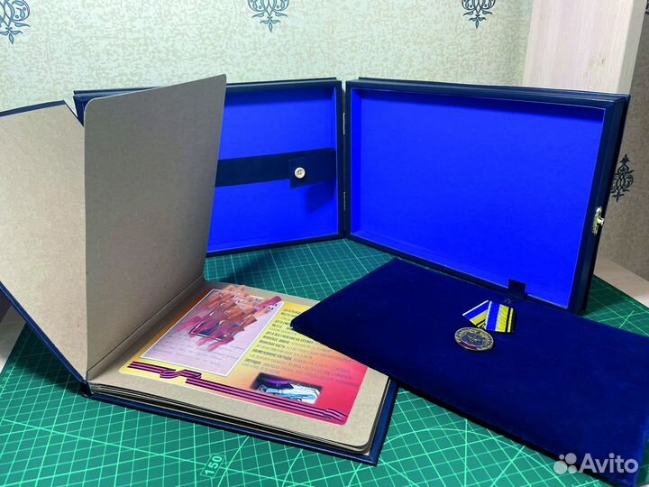 Футляр для медалей+фотоальбом под заказ