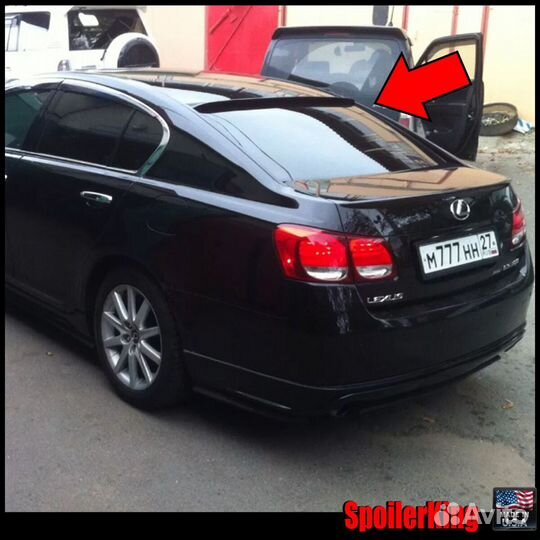 Козырек заднего стекла Lexus GS 3