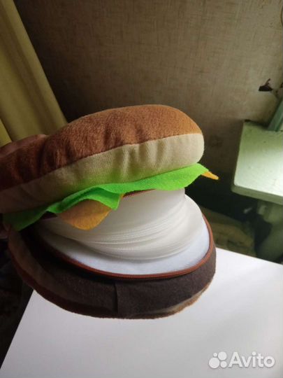 Сумка для CD и DVD McDonalds гамбургер