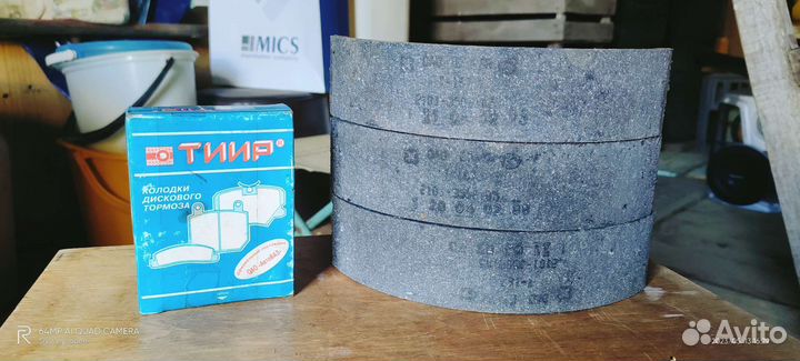 Тормозные колодки ваз