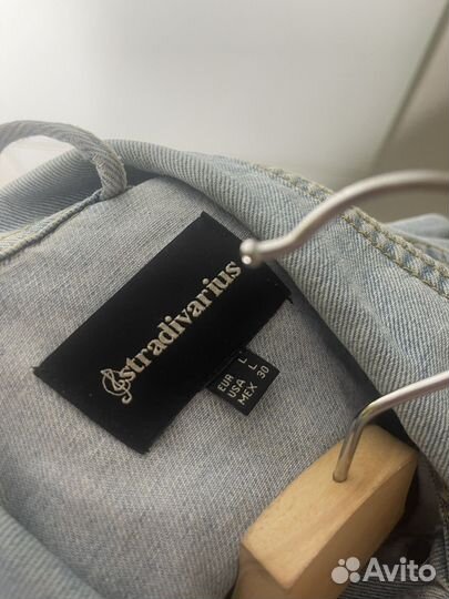 Джинсовая куртка stradivarius