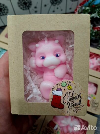 Мыло ручной работы дракончик