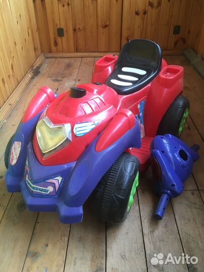 Детский электромобиль на запчасти