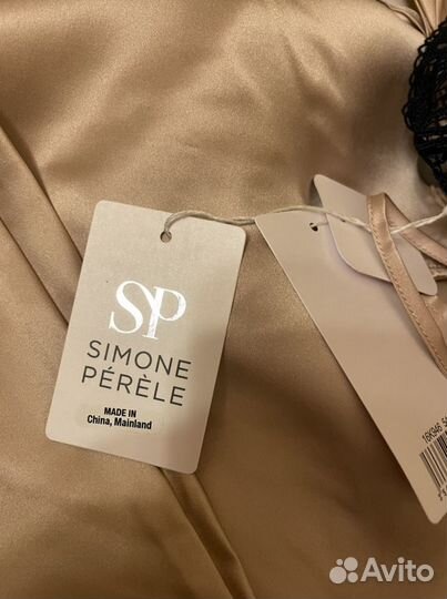 Шелковая ночная сорочка 46-48 simone perele