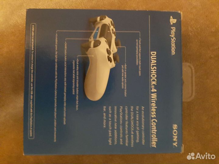 Коробка ps4 dualshock 4