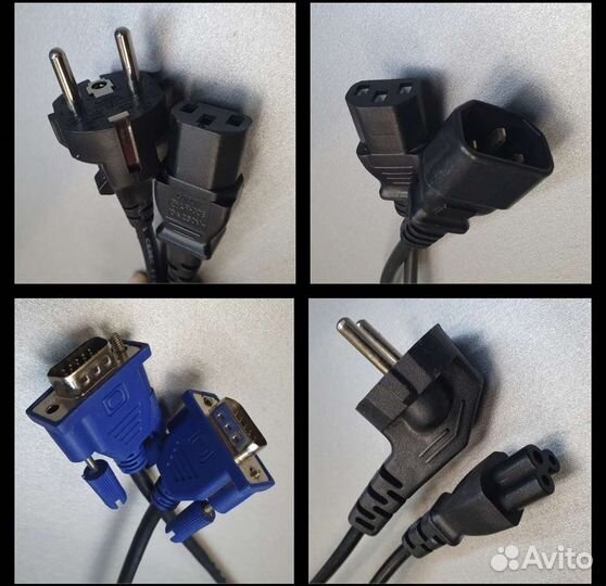 Кабель питания, vga, удлинитель