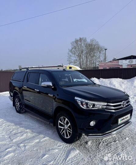 Toyota Hilux 2.8 AT, 2017, 47 000 км