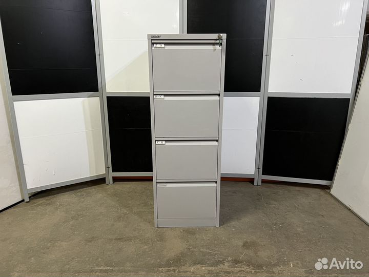 Картотека 4 ящика 47х62х133 Bisley, бу