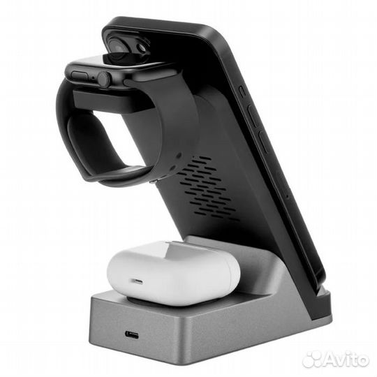 Rocket Stand Док-Станция 3-в-1 Беспровродня Зарядк