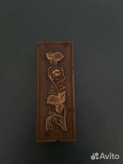 Деревянная шкатулка дореволюционная