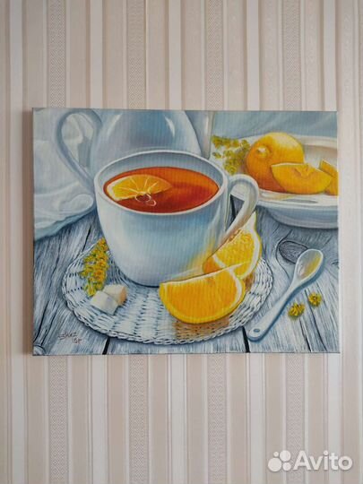 Картина маслом на холсте натюрморт