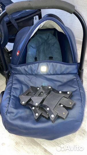 Коляска Tutek Trido 3 в 1 Экокожа