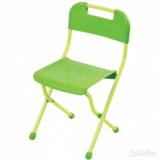 Стул детский складной салатовый